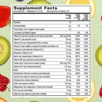 Go Healthy Kids Liquid Multivitamin for Growth & Immune Boosting