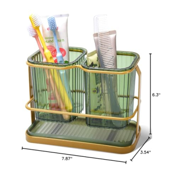 KONE Multifunctional Toothbrush Holder - Bathroom Organizer