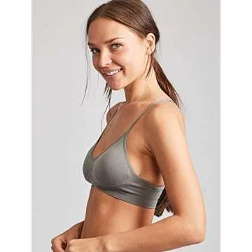 Kalon Women’s 4 Pack Wireless Comfort Bralette