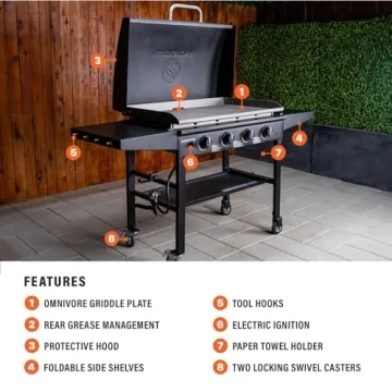 Blackstone 36 Inch Gas Griddle for Outdoor Cooking