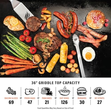 Blackstone 36 Inch Gas Griddle for Outdoor Cooking