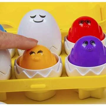 Kidoozie Peek N Peep Eggs - Brain-Boosting Fun for Toddlers
