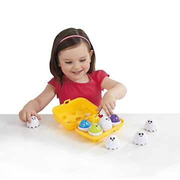 Kidoozie Peek N Peep Eggs - Brain-Boosting Fun for Toddlers