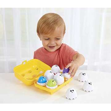 Kidoozie Peek N Peep Eggs - Brain-Boosting Fun for Toddlers