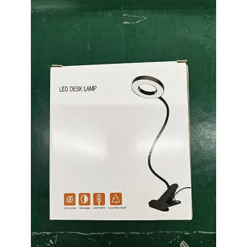 Versatile Woputne Clip-On Desk Lamp for Reading and Crafting