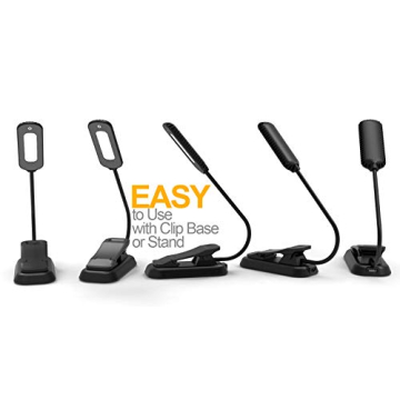 PERFECTDAY Book Light - USB Rechargeable LED Reading Lamp