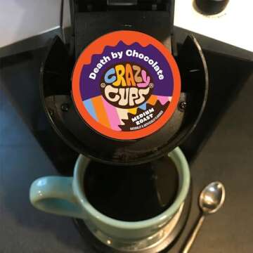 Crazy Cups Coffee Pods Variety Pack, 40 Unique Coffee Pods