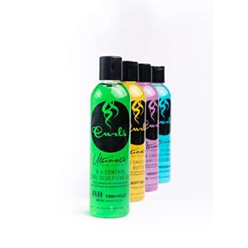 Curls The Ultimate Styling Collection B N Control Curl Sculpting Gel (Firm Hold), 8 Ounces,GREEN