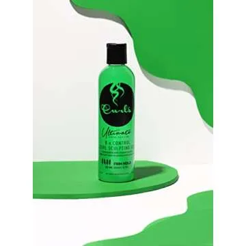 Curls The Ultimate Styling Collection B N Control Curl Sculpting Gel (Firm Hold), 8 Ounces,GREEN