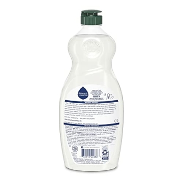 Seventh Generation Unscented Dish Liquid Soap, 25 Oz, Pack of 6