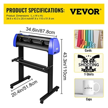 VEVOR 28 Inch Vinyl Cutter High Precision Sign Making