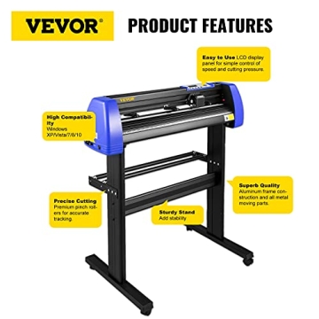 VEVOR 28 Inch Vinyl Cutter High Precision Sign Making