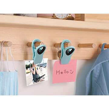 12 Pack Chip Clips, Bag Clips, Magnetic Clips, Chip Clips Bag Clips Food Clips, Bag Clips for Food, Clips for Food Packages, Chip Bag Clip, Food Clips, Magnet Clips, Bread Clips, Clips for Fridge