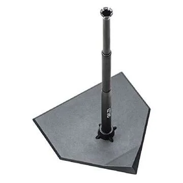 SKLZ Pop-Back Adjustable Youth Baseball and Softball Batting Tee