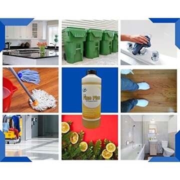 DPI Lemon Pine Plus All Purpose Cleaner, Degreaser 32Fl oz each (Pack of 2)