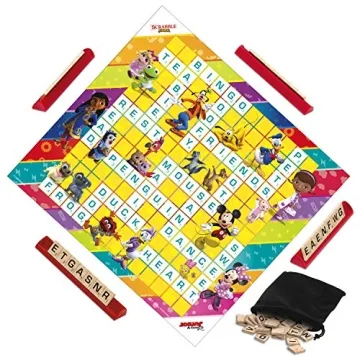 Scrabble Junior Disney Edition Game for Kids | Fun Learning