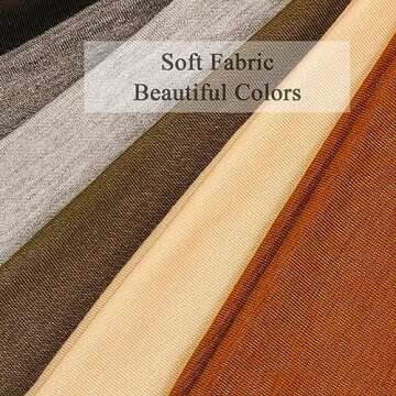 Sefiinh Wide Headbands For Women Stretch Headband Boho Head Bands Women's Hair Band Turban Workout Hairband Accessories 6 Pack