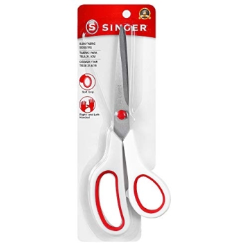 SINGER Comfort Grip Fabric Scissors for All Crafters