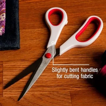 SINGER Comfort Grip Fabric Scissors for All Crafters