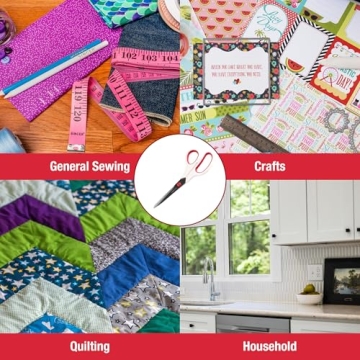 SINGER Comfort Grip Fabric Scissors for All Crafters