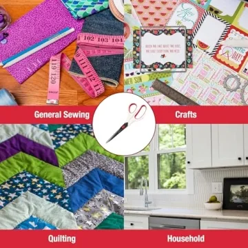 SINGER Comfort Grip Fabric Scissors for All Crafters