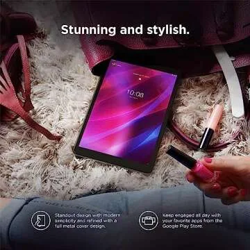 Lenovo Tab M8 (3rd Gen) 8" HD (1280x800) IPS 350nits Glossy, Touch, MediaTek Helio P22T up to 2.3 GHz, 8 Cores, 3GB RAM, 32GB eMMC, Bluetooth, WiFi, Android 11, Iron Grey, EAT Cloth