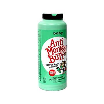 Anti Monkey Butt 00030 Baby Anti-Monkey Butt Powder - 6oz for Diaper Rash Rescue