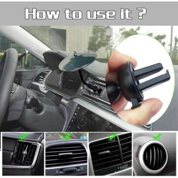 Car Drum Cymbal Air Vent - Fun Music Gadget for Drivers