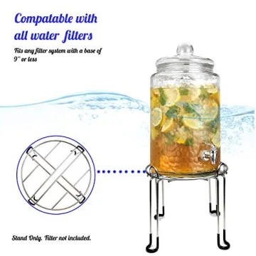 Durable Water Filter Stand for Big Berkey and More