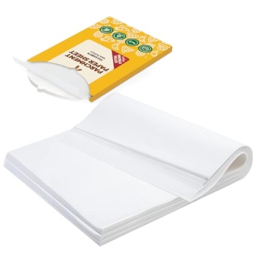 Katbite 200Pcs Heavy Duty 9x13 Inch Parchment Paper Sheets for Baking
