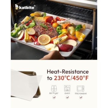 Heavy Duty Parchment Paper Sheets for Baking - 200Pcs