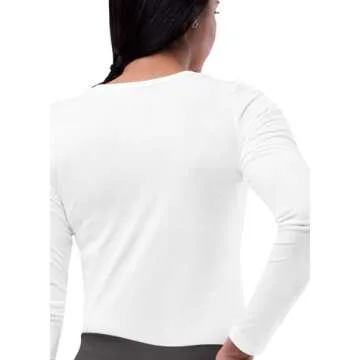 Sivvan Long Sleeve Scrubs for Women's Comfort Tee