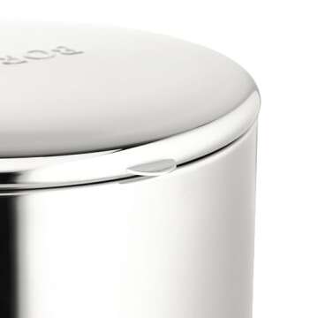 Compact. Boroux Gravity-Fed Countertop Stainless Steel Water Filter System | 1.8 Gallons with 2 Authentic Black Foundation. Filters