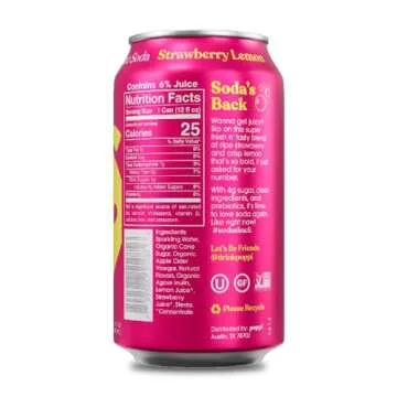 Poppi Sparkling Prebiotic Soda – Bulk 72-Pack Delights