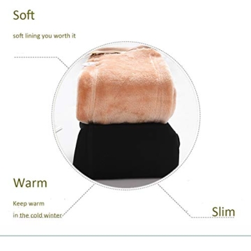 Fleece Lined Tights for Women - Comfortable Thermal Leggings
