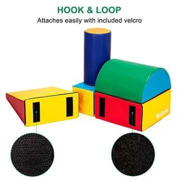 Matladin 5-Piece Indoor Soft Foam Climber Set