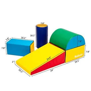 Matladin 5-Piece Indoor Soft Foam Climber Set