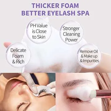 LANBENA Eyelash Cleansing Kit for Sensitive Skin 100ml