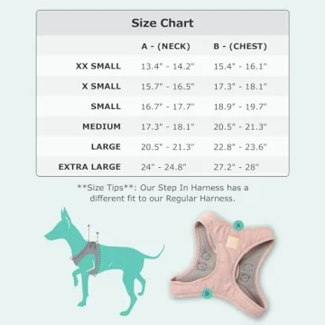 FuzzYard Step-In Dog Harness Stylish Soft Blush