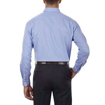 Tommy Hilfiger Men's Non Iron Gingham Dress Shirt