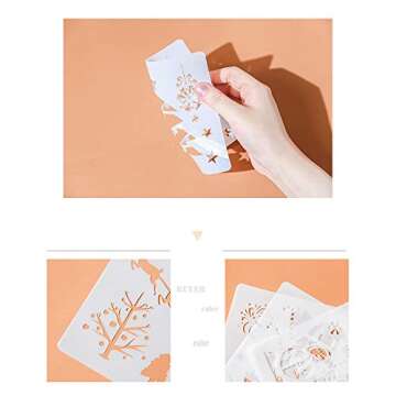 16 Christmas Stencil Templates for Holiday Crafting