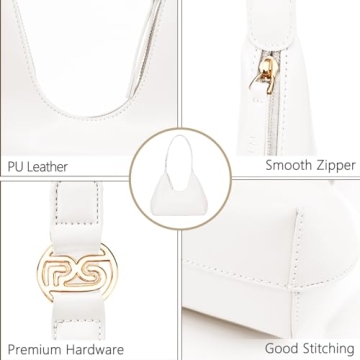 PS PETITE SIMONE Women's Small Hobo Bag for Everyday Style