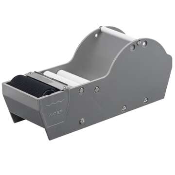 BrandingTape® Water Activated Tape Dispenser, Simple and Easy to use Desktop Packing Tape Dispenser...