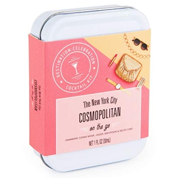 Thoughtfully Cocktail Kit Travel Tin - Cranberry Cosmo Mix