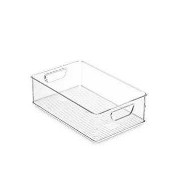 Munfix 16-Piece Organizer Bins Stackable for Storage Solutions