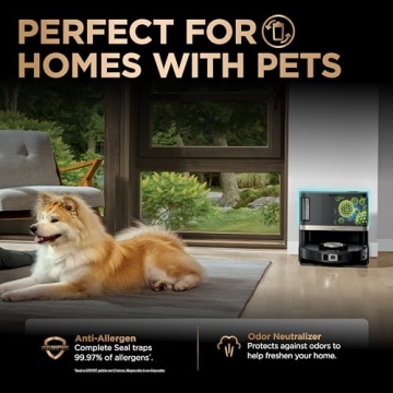 Shark Robot Vacuum & Mop Combo with Self-Emptying and Smart Features