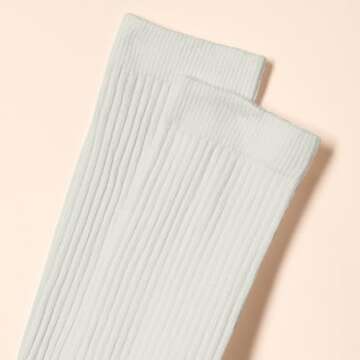 Amazon Essentials Men's Performance Comfortable Cotton Cushioned Breathable Athletic Crew Sports Socks, 6 Pairs, White, 12-14