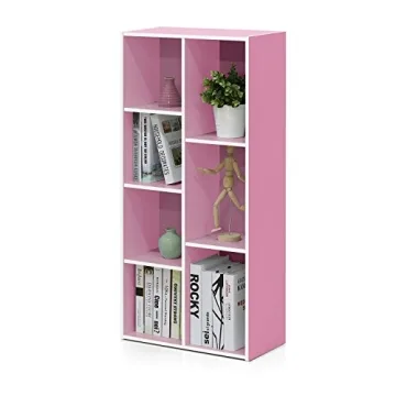 Furinno 7-Cube Reversible Open Shelf for Stylish Storage