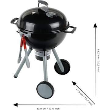 Theo Klein Weber Kettle Toy Grill for Kids Cooking Fun
