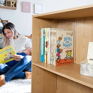 Bee Neat Acrylic Shelf Dividers for Closet Organization